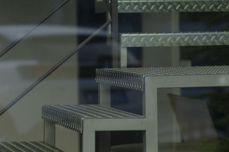 Aluminum Stairs Installation