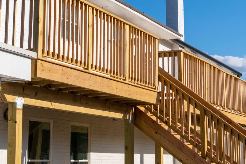 Deck Handrail Installation
