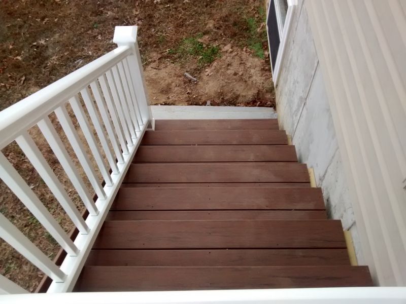 Deck Stairs Replacement