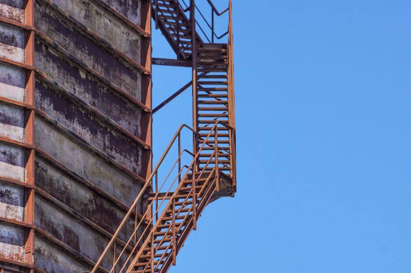 Steel Stairs Repair detail
