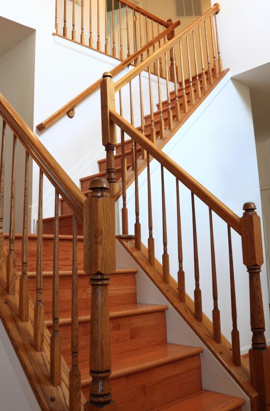 Solid Wood Stairs Installation