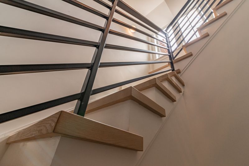 Stairwell Railing Installation