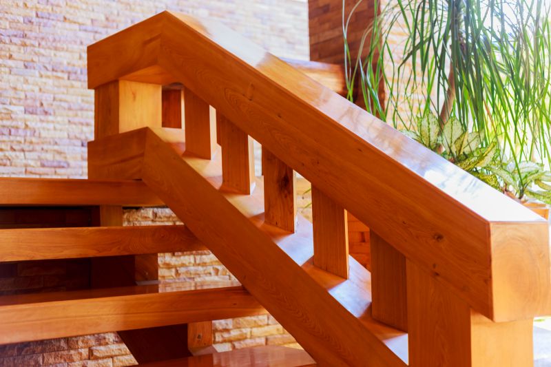 Wood Stair Edging Installation
