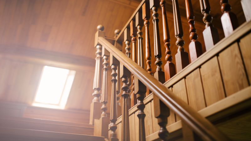 Wood Stair Railing Repair