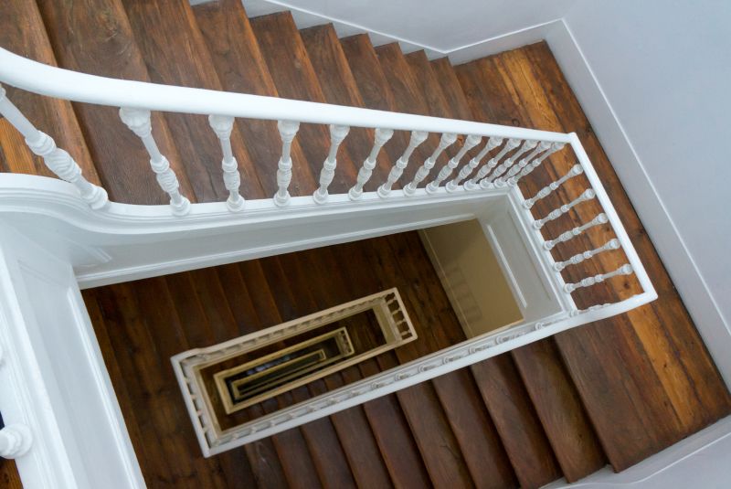Spiral Wood Stairs Design