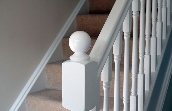 Newel Post Installation in Alexandria