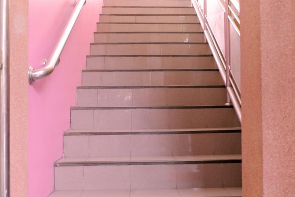Wooden Stair Edge Installation