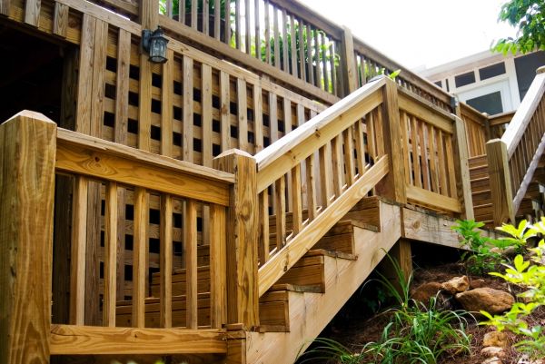 Porch Deck Steps Installation